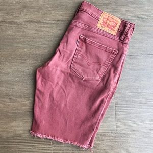 Levi Strauss & Co. 511 cutoff shorts
